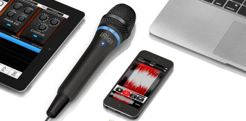 IK Multimedia lança o novo iRig MIC HD