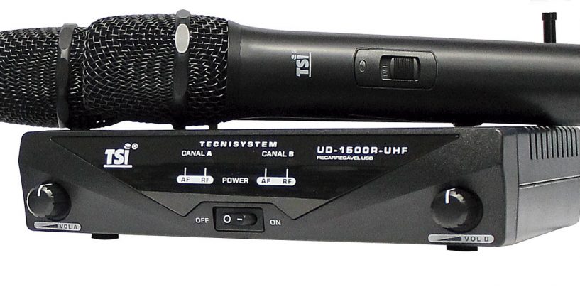 TSI Microfones em evento na semana da Expomusic