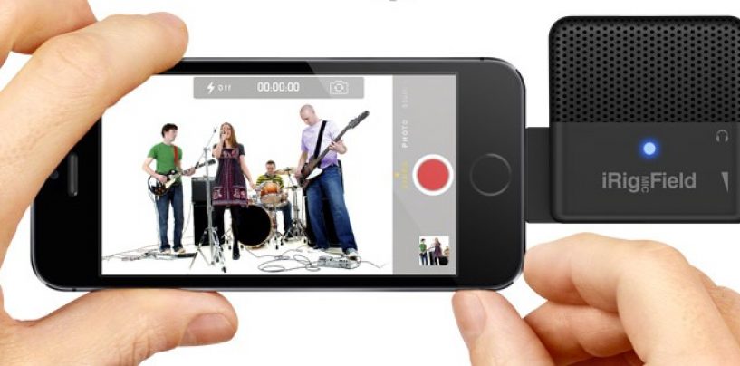 iRig Mic Field, da IK Multimedia, já disponível ao mercado
