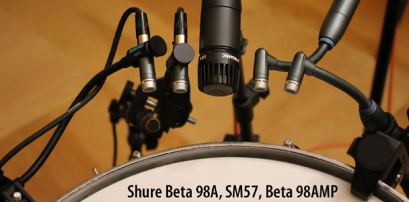 Shure: Microfones para bateristas e percussionistas