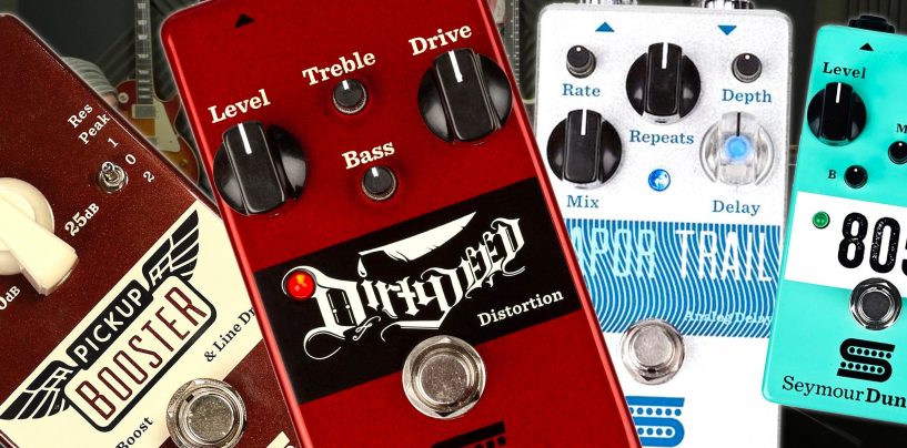 Seymour Duncan: Pedais disponíveis no Brasil
