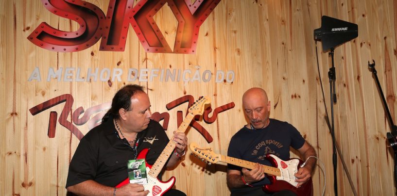 Fender fez guitarra especial no Rock in Rio