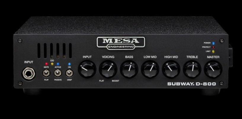 MESA Boogie apresenta amplificador Subway D-800