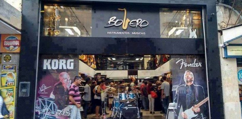 Três lojas com cheiro de música