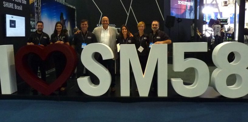 Expomusic: O SM58 está fazendo 50 anos e tem edição especial