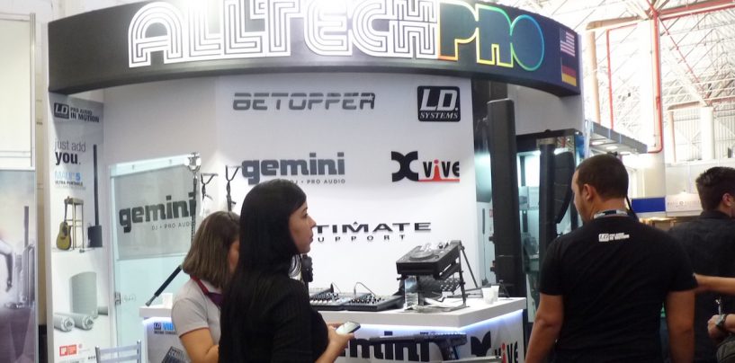 Expomusic: Gemini e Xvive no estande da Alltech Pro