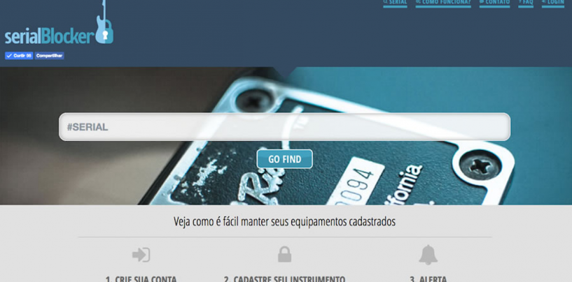 Site SerialBlocker ajuda os músicos em caso de roubo