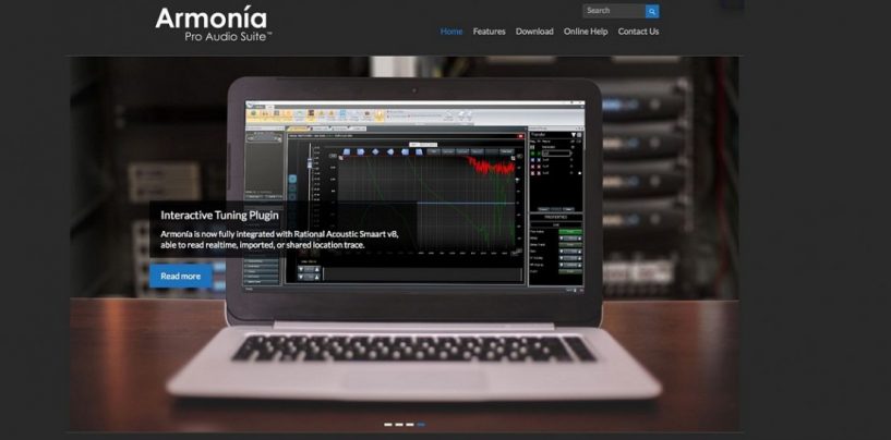 Powersoft anuncia nova versão do software Armonía Pro Audio Suite