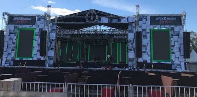 Show da dupla Jorge & Matheus estreou sistema de som com amplificadores Powersoft