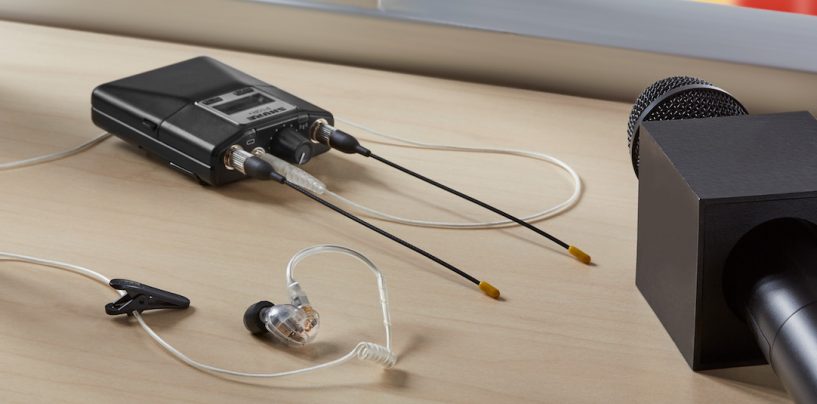 Shure atualiza receptores bodypack