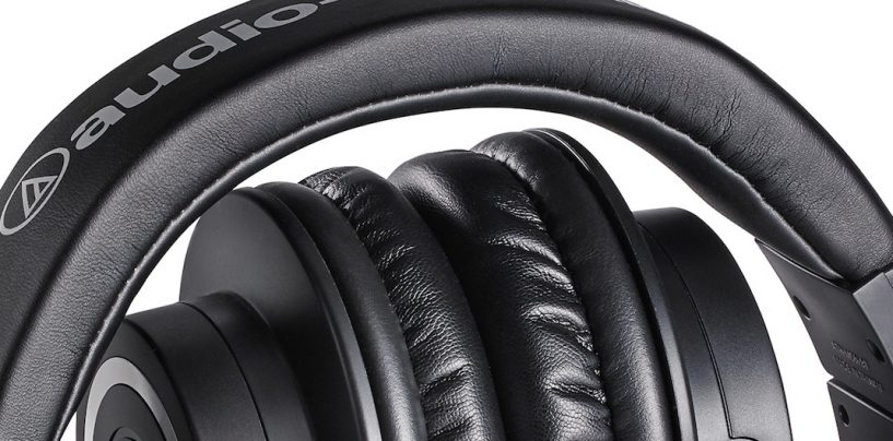 Audio-Technica lança fones de ouvido extra-auriculares sem fio ATH-M50xBT com tecnologia Bluetooth