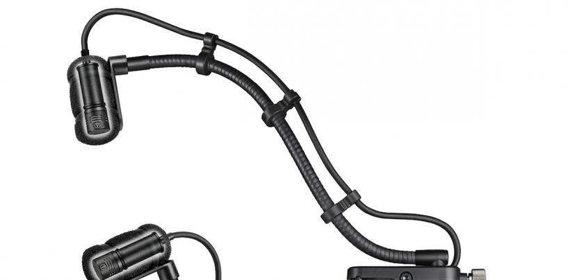 NAMM Show 2019: Novos sistemas de microfone condensador cardioide para instrumentos ATM350a da Audio-Technica