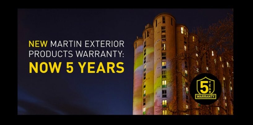 Martin Lighting oferece garantia de 5 anos