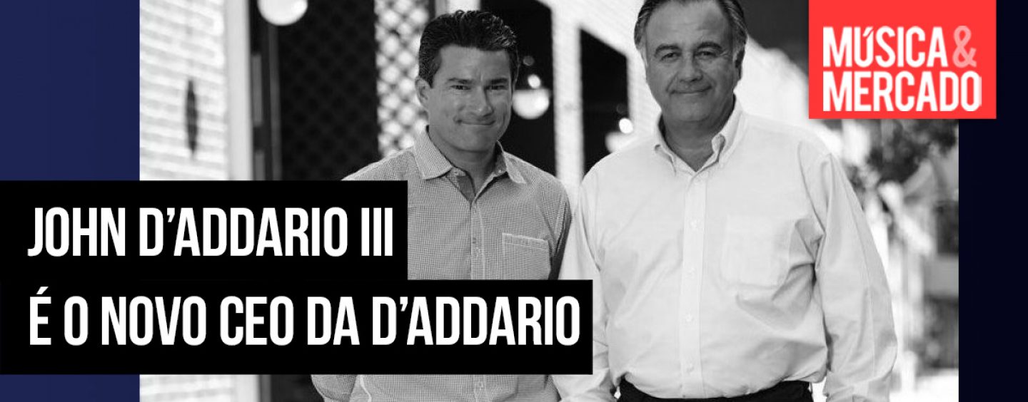 John D’Addario III é o novo CEO da D’Addario