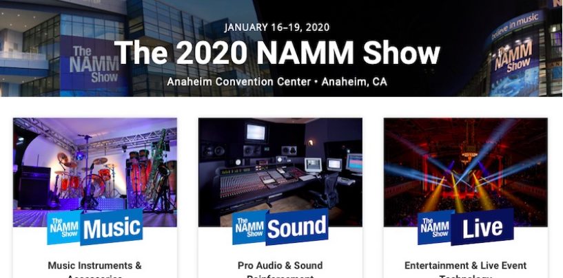 NAMM Show 2020 começa hoje