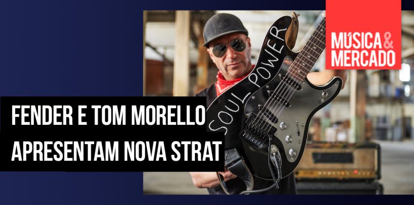 Fender lança stratocaster com Tom Morello