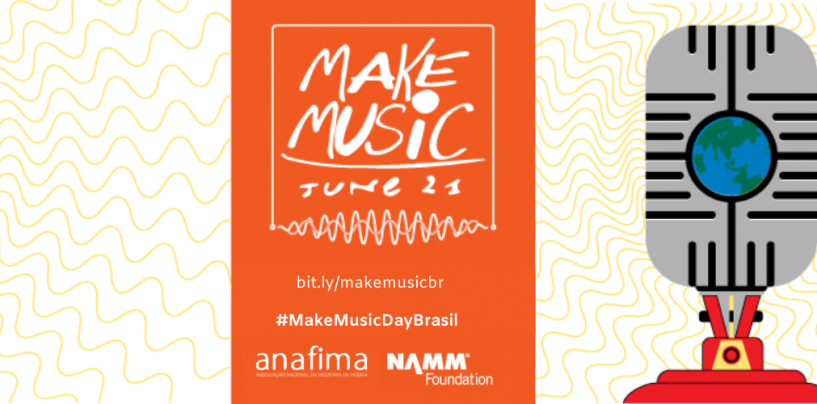 Make Music Day – 120 países tocando juntos: abre inscrição para mega evento virtual