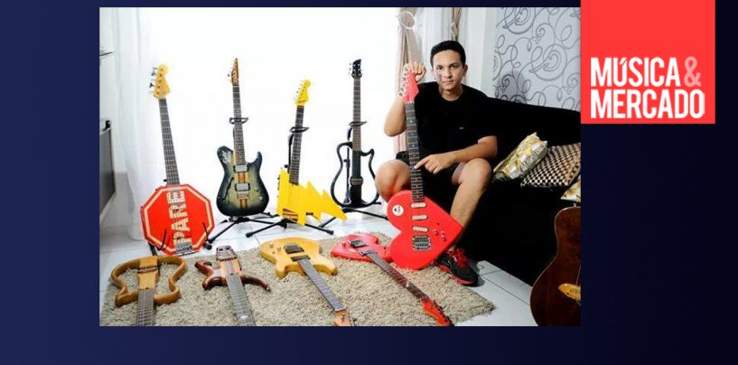 Criatividade e irreverência: conheça o trabalho do luthier Rodrigo Mozan