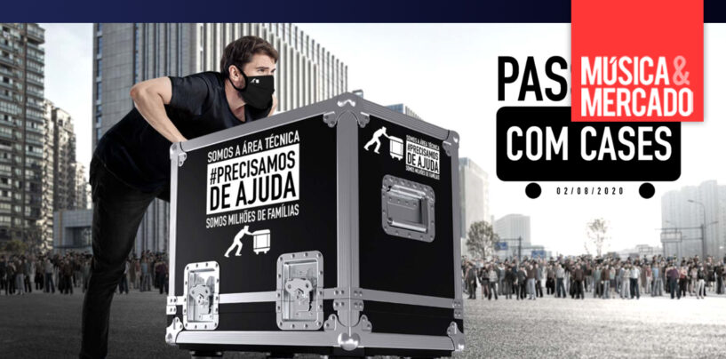Técnicos da indústria do entretenimento realizaram protesto em São Paulo