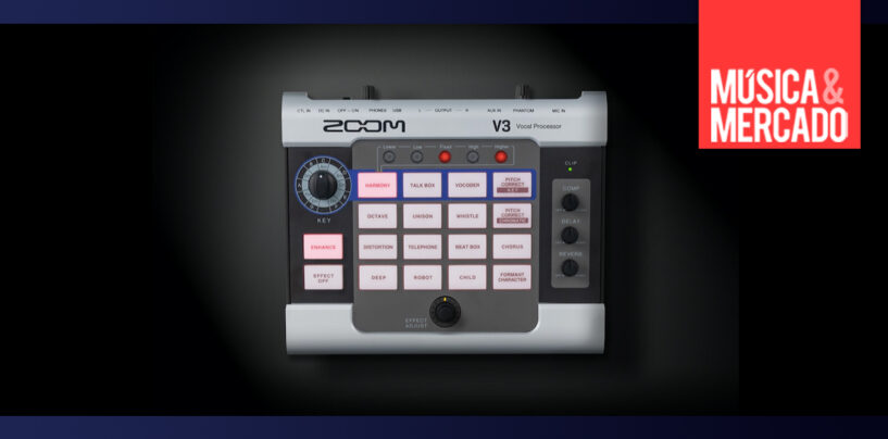 Novo processador vocal V3 da Zoom