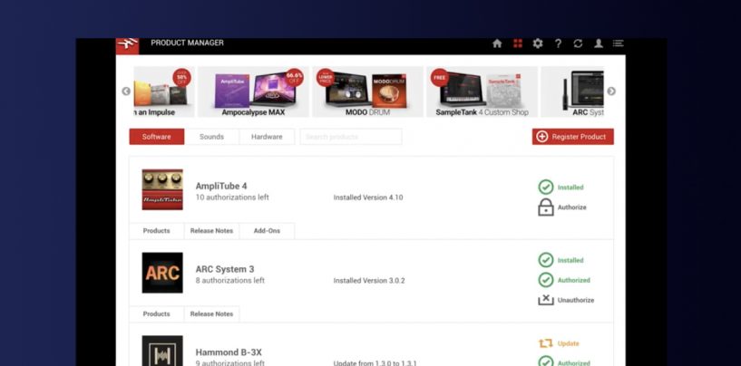 IK Multimedia lança software para gerenciar todos os produtos da marca