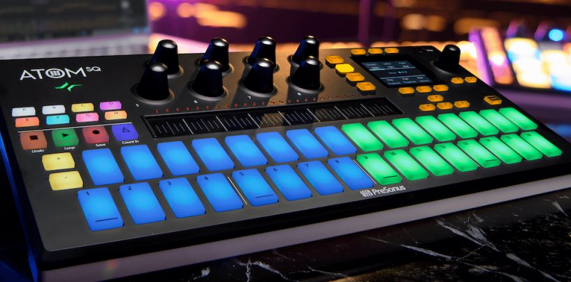 PreSonus apresenta ATOM SQ Keyboard/Pad Controller