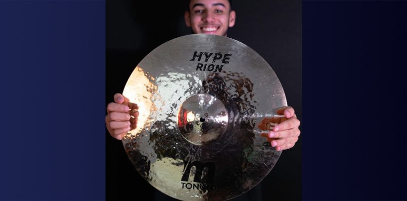 Tonum Cymbals faz parte do setup de Renan Augusto Soares
