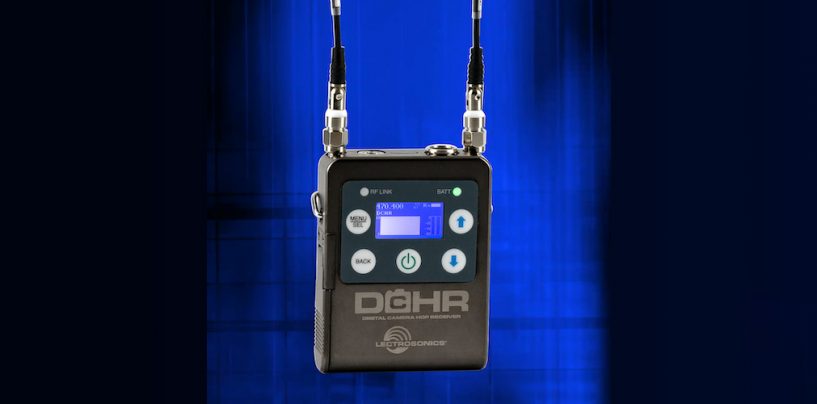 Lectrosonics lança receptor digital DCHR miniatura estéreo