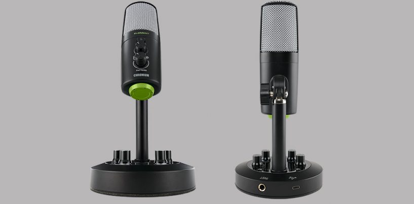 Conheça o microfone USB Chromium da Mackie