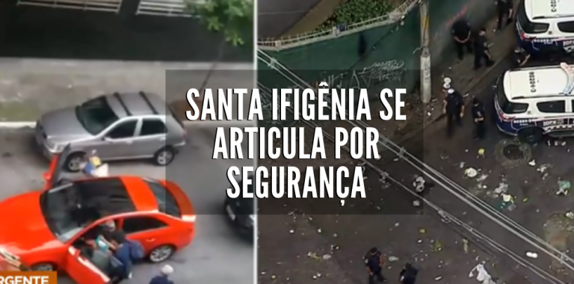 Lojistas da rua Santa Ifigênia exigem segurança para prefeitura