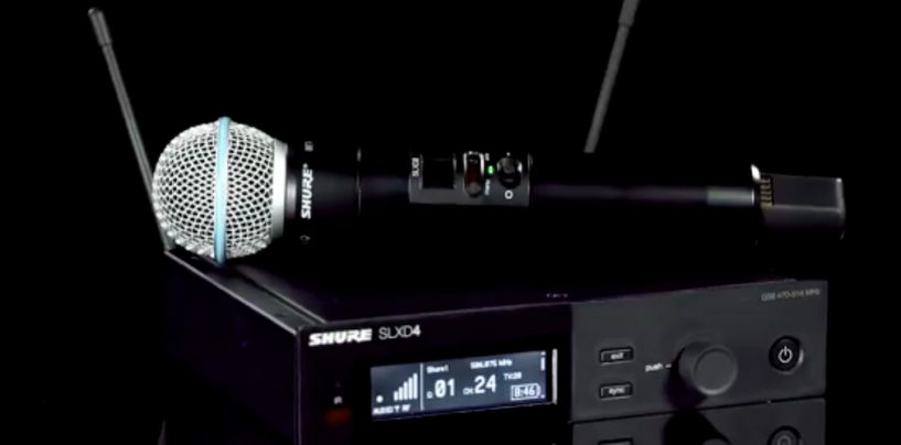 Conecta+: Shure apresenta SLX-D e MV5C