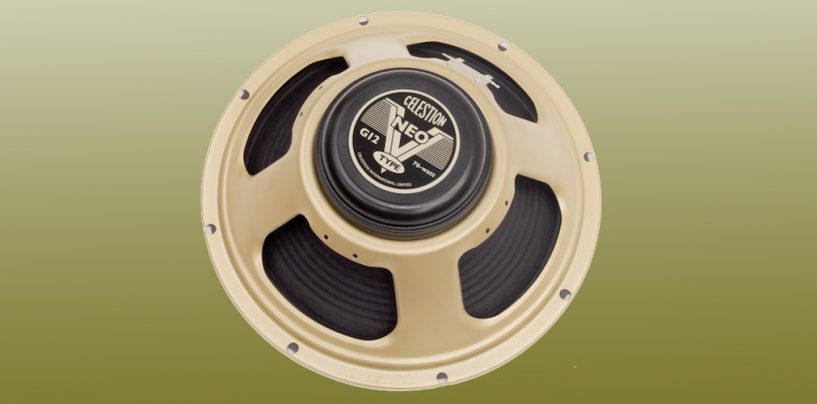 Celestion introduz alto-falante de guitarra Neo V Type Guitar