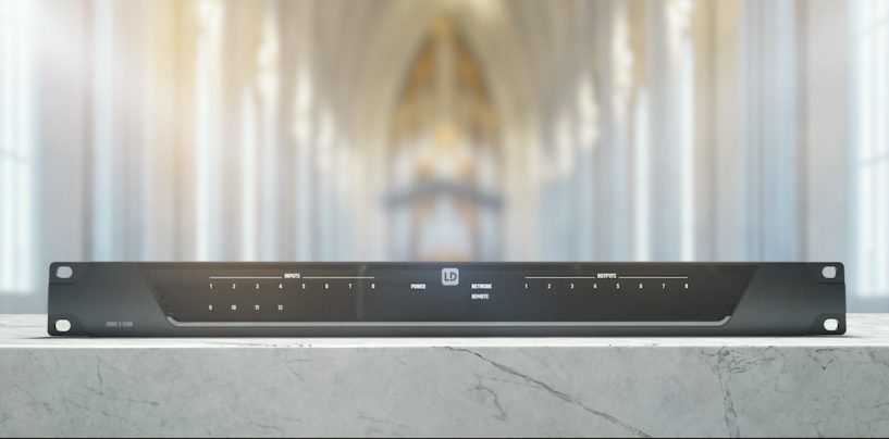 Processadores Zone X da LD Systems para instalação fixa
