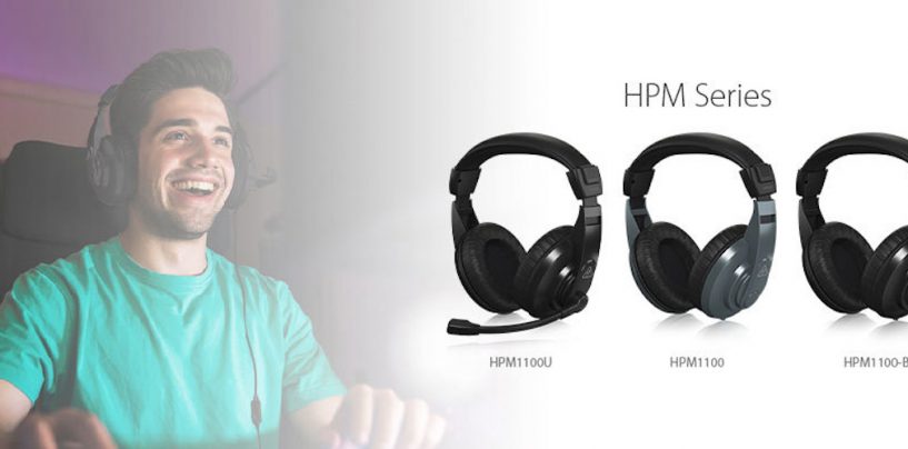 Série HPM é a nova oferta de headphones e headsets USB da Behringer