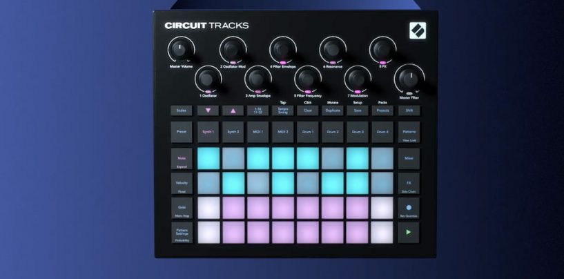 Novation apresenta groovebox Circuit Tracks