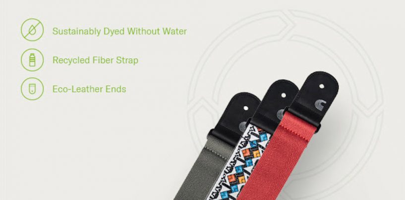 Novas correias para guitarra Eco-Comfort da D’addario