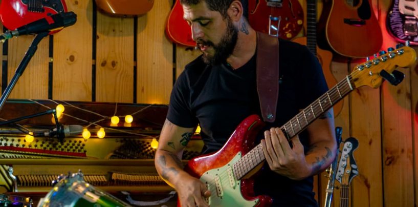 Músico Glebo modifica instrumentos para setup em novo projeto