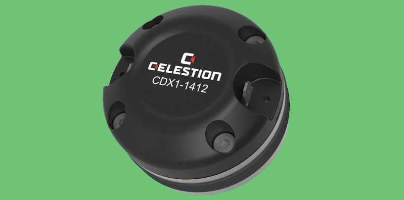 Celestion lança driver de compressão CDX1-1412