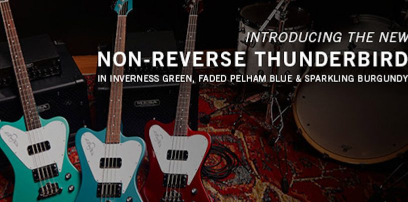 Non-Reverse Thunderbird é o novo baixo da Gibson