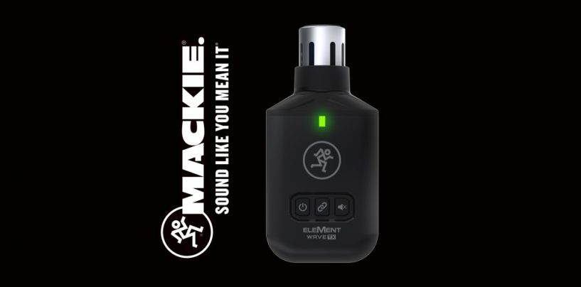 Mackie anuncia transmissores sem fio EleMent Wave
