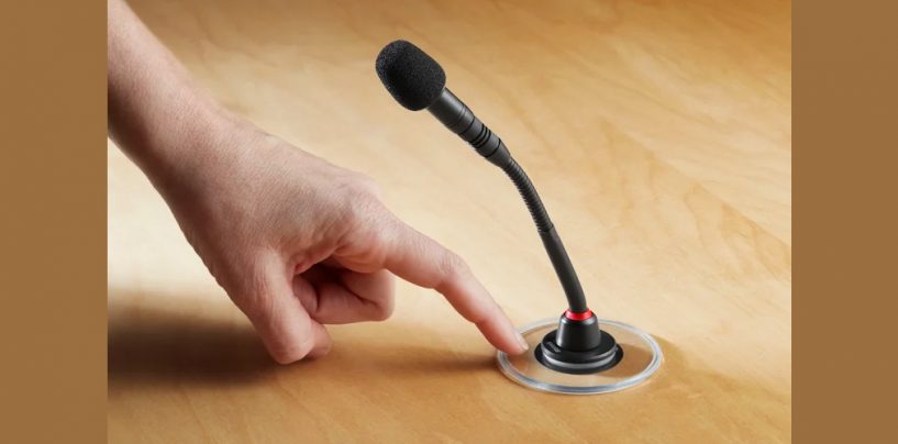 Shure lança botão de mute Microflex A400MB para seus microfones