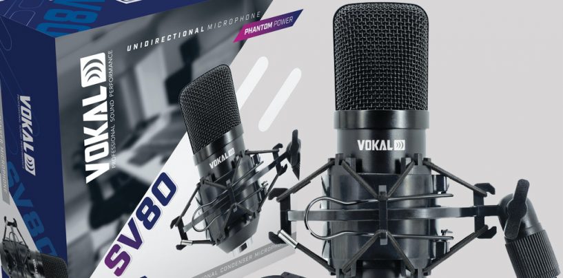 Vokal lança novos microfones condenser