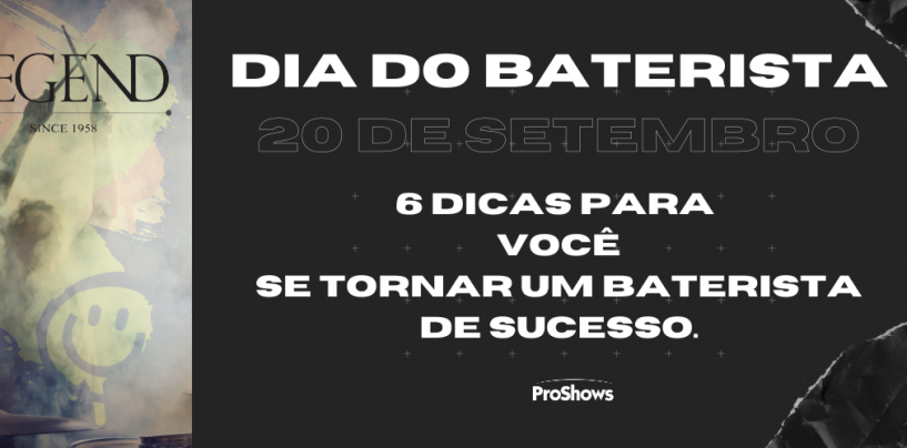 Dia do Baterista: como se tornar um baterista de sucesso