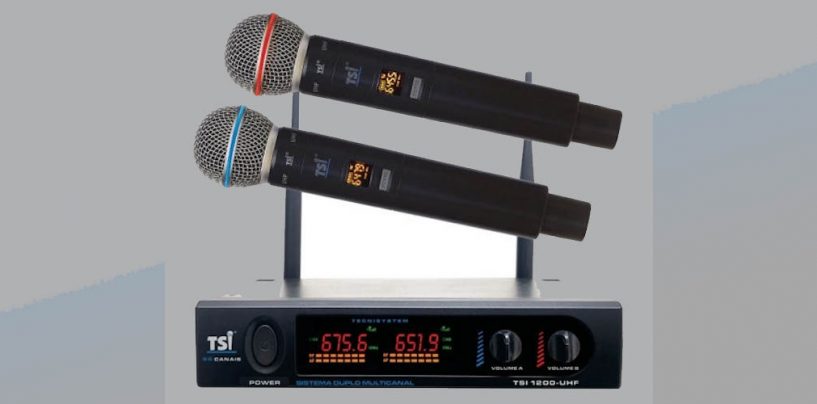 Sistema TSI-1200-UHF é um dos mais vendidos no mercado