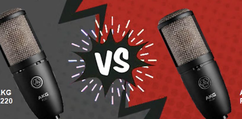 Microfones P220 e P420 da AKG: qual escolher?