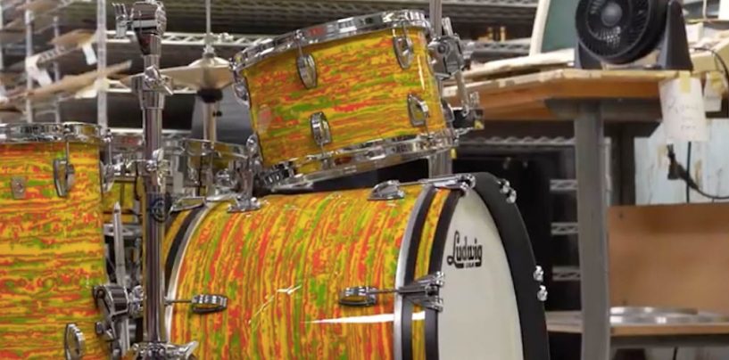 Novos acabamentos para as baterias Ludwig