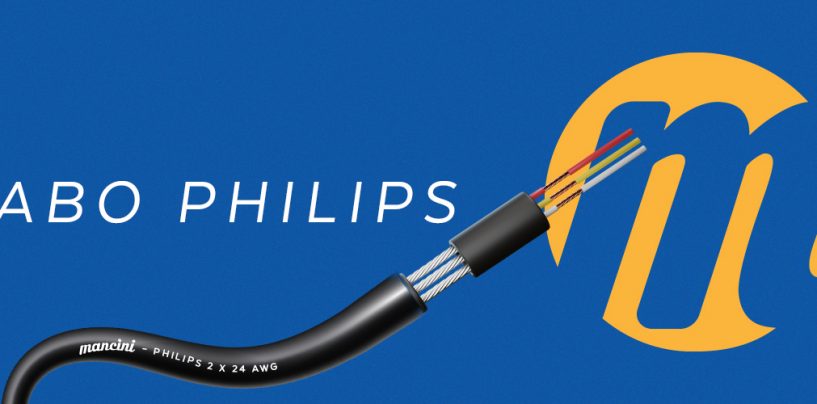 Cabos Philips da Mancini para sonorização e transmissão