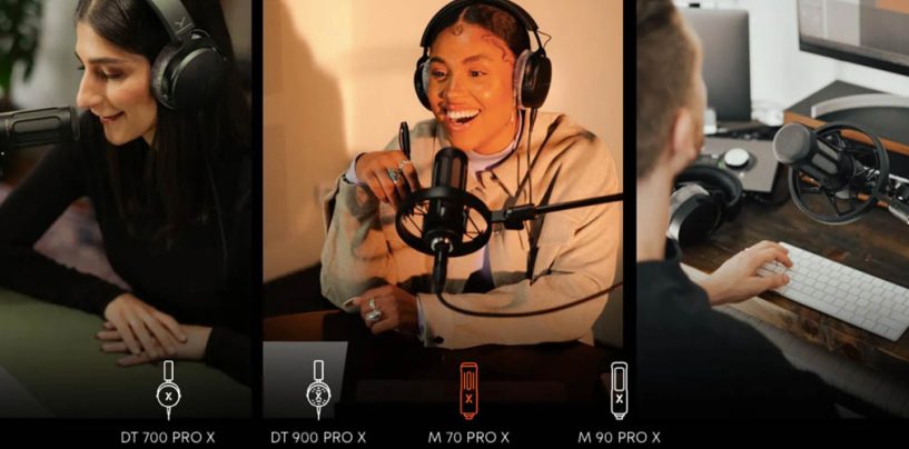 Beyerdynamic lança série Pro X para criadores de conteúdo