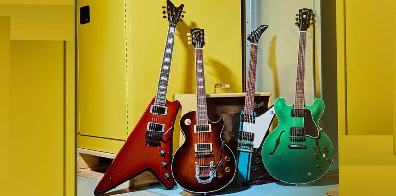 Linha Mod Collection de Gibson promete trazer modelos diferentes