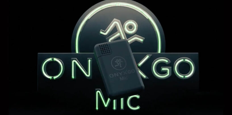 Mackie anuncia novo microfone OnyxGo para gravação ultracompacta